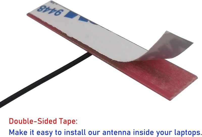 Tenmory WiFi 6E Antenna U.FL MHF4 Tri-Band 6GHz 5GHz 2.4GHz Internal Laptop Wi-Fi Antennas for AX200 AX210 1675X M.2 NGFF Card - Image 3